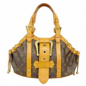 Louis Vuitton Monogram Theda Handbag Brown